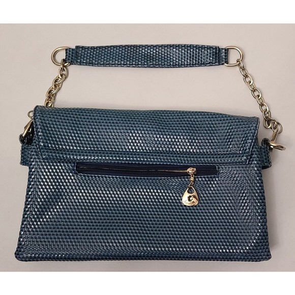 Womens Expandable One Handle Purse Green Gold Color Strap Yirentianzi - Picture 2 of 12